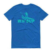Load image into Gallery viewer, Watchill&#39;n &#39;WH-SUP Paddle Boarding&#39; - Short-Sleeve Unisex T-Shirt (Turquoise) - Watchill&#39;n