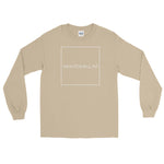 Watchill'n 'Box Logo' - Long Sleeve T-Shirt (White) - Watchill'n