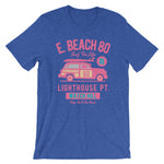 Watchill'n 'Beach Buggy' - Short-Sleeve Unisex T-Shirt (Pink/Turquoise) - Watchill'n