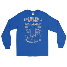Load image into Gallery viewer, Watchill&#39;n &#39;Ride the Swell&#39; - Long-Sleeve T-Shirt (Khaki) - Watchill&#39;n