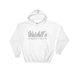 Watchill'n 'Coordinates' Logo - Hoodie (Grey) - Watchill'n
