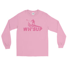 Load image into Gallery viewer, Watchill&#39;n &#39;WH-SUP Paddle Boarding&#39; - Long-Sleeve T-Shirt (Pink) - Watchill&#39;n