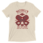 Watchill’n ‘Built Not Bought’ Unisex Short sleeve t-shirt (Red) - Watchill'n