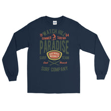 Load image into Gallery viewer, Watchill&#39;n &#39;Summer Surfing&#39; - Long-Sleeve T-Shirt (Green/Terracotta) - Watchill&#39;n