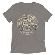 Load image into Gallery viewer, Watchill’n ‘Riders Club’ Unisex Short sleeve t-shirt (Tan) - Watchill&#39;n