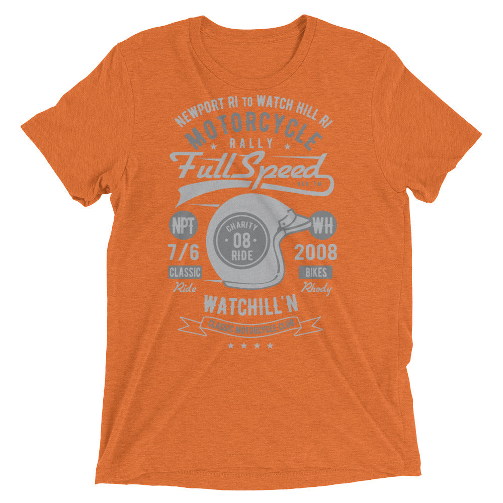 Watchill’n ‘Full Speed’ Unisex Short sleeve t-shirt (Grey) - Watchill'n