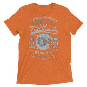 Watchill’n ‘Full Speed’ Unisex Short sleeve t-shirt (Grey) - Watchill'n