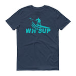 Watchill'n 'WH-SUP Paddle Boarding' - Short-Sleeve Unisex T-Shirt (Turquoise) - Watchill'n