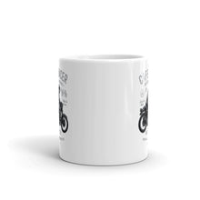 Load image into Gallery viewer, Watchill&#39;n &#39;Cafe Racer&#39; Ceramic Mug - (Grey/Black) - Watch Hill RI t-shirts with vintage surfing and motorcycle designs.