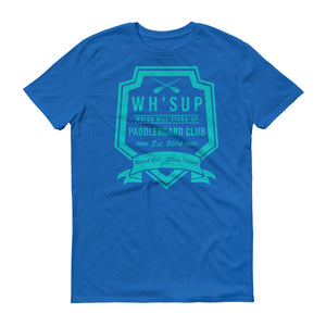 Watchill'n 'Paddle Board Club #2' - Short-Sleeve Unisex T-Shirt (Turquoise) - Watchill'n