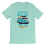 Watchill'n 'Beach Party' - Short-Sleeve Unisex T-Shirt (Turquoise) - Watchill'n