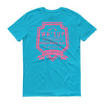 Watchill'n 'Paddle Board Club #2' - Short-Sleeve Unisex T-Shirt (Pink) - Watchill'n