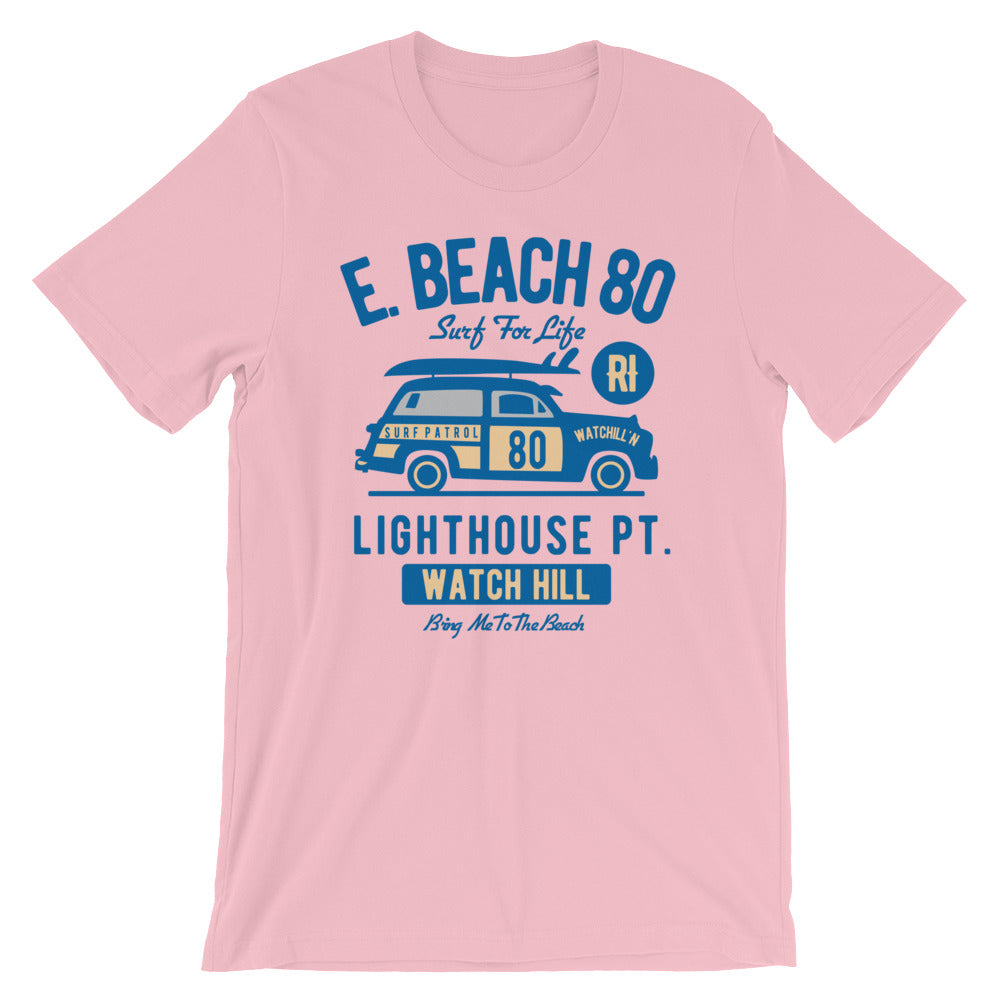 Watchill'n 'Beach Buggy' - Short-Sleeve Unisex T-Shirt (Navy) - Watchill'n