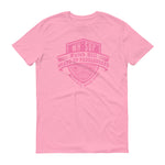 Watchill'n 'Paddle Board Club' - Short-Sleeve Unisex T-Shirt (Pink) - Watchill'n