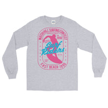 Load image into Gallery viewer, Watchill&#39;n &#39;Surf Rider&#39; - Long-Sleeve T-Shirt (Pink) - Watchill&#39;n
