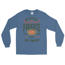 Load image into Gallery viewer, Watchill&#39;n &#39;Summer Surfing&#39; - Long-Sleeve T-Shirt (Green/Terracotta) - Watchill&#39;n