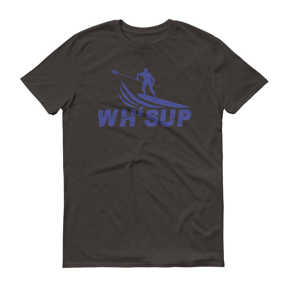 Watchill'n 'WH-SUP Paddle Boarding' - Short-Sleeve Unisex T-Shirt (Navy) - Watchill'n