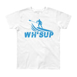 Watchill'n® 'WH-SUP Paddle Boarding' - Youth Short Sleeve T-Shirt (Blue) - Watchill'n