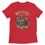 Watchill’n ‘Riders Club 2’ Unisex Short sleeve t-shirt (Creme/Dk Grey) - Watchill'n