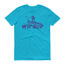 Load image into Gallery viewer, Watchill&#39;n &#39;WH-SUP Paddle Boarding&#39; - Short-Sleeve Unisex T-Shirt (Navy) - Watchill&#39;n
