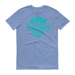 Watchill'n 'Paddle Board Club' - Short-Sleeve Unisex T-Shirt (Turqoise) - Watchill'n