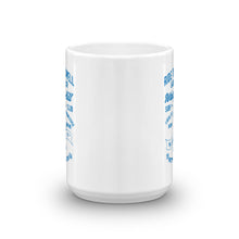 Load image into Gallery viewer, Watchill&#39;n &#39;Ride the Swell&#39; Ceramic Mug - Cyan - Watch Hill RI t-shirts with vintage surfing and motorcycle designs.