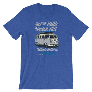 Watchill'n 'Beach Party' - Short-Sleeve Unisex T-Shirt (Lavender) - Watchill'n