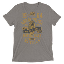 Load image into Gallery viewer, Watchill’n ‘King of the Hill’ Unisex Short sleeve t-shirt (Gold/Black) - Watchill&#39;n