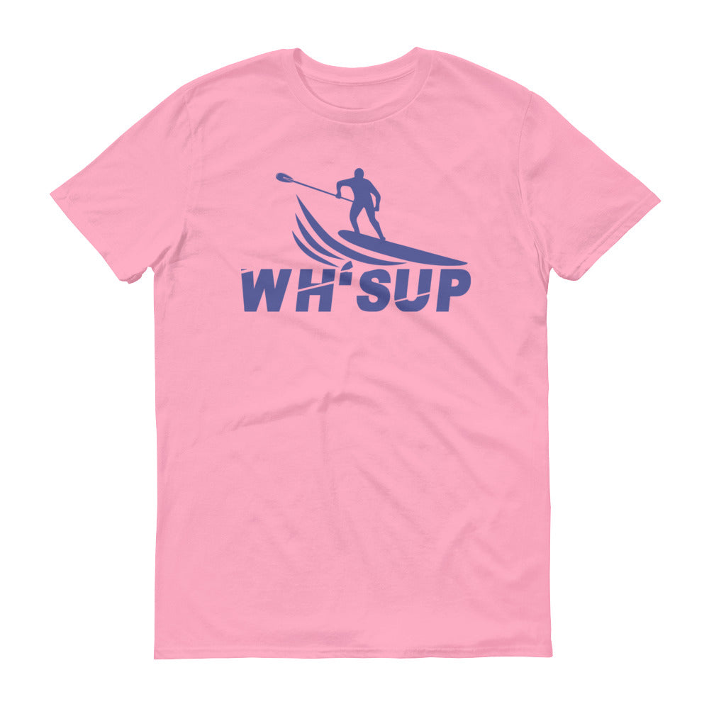 Watchill'n 'WH-SUP Paddle Boarding' - Short-Sleeve Unisex T-Shirt (Navy) - Watchill'n