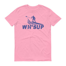 Load image into Gallery viewer, Watchill&#39;n &#39;WH-SUP Paddle Boarding&#39; - Short-Sleeve Unisex T-Shirt (Navy) - Watchill&#39;n