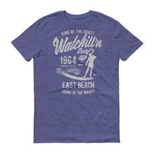 Load image into Gallery viewer, Watchill&#39;n &#39;Surf&#39;s Up&#39; - Short-Sleeve Unisex T-Shirt (Grey) - Watchill&#39;n