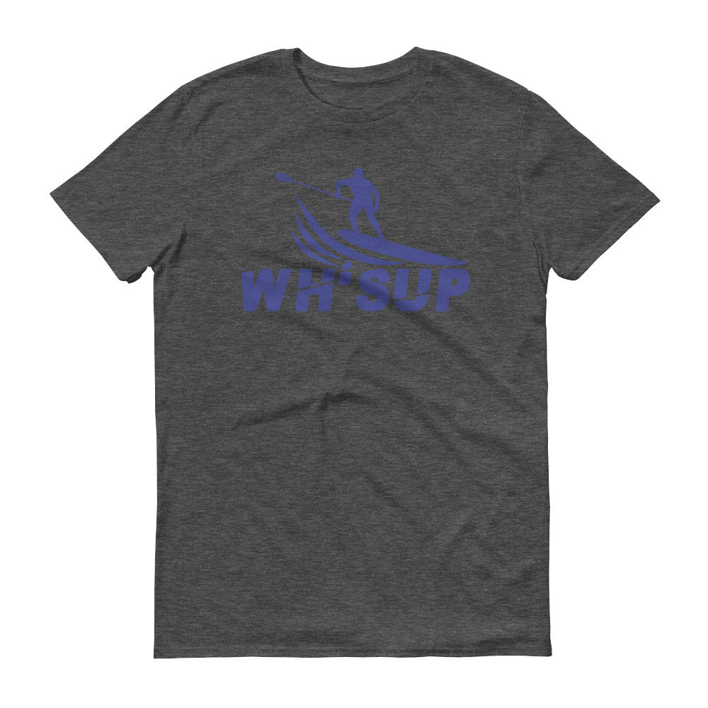 Watchill'n 'WH-SUP Paddle Boarding' - Short-Sleeve Unisex T-Shirt (Navy) - Watchill'n